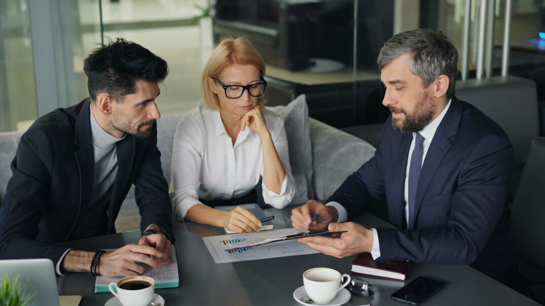 business meeting finance