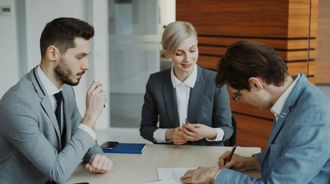 business meeting finance